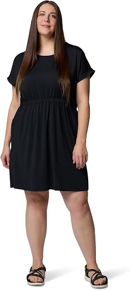 Платье Plus Size Chill River™ с коротким рукавом