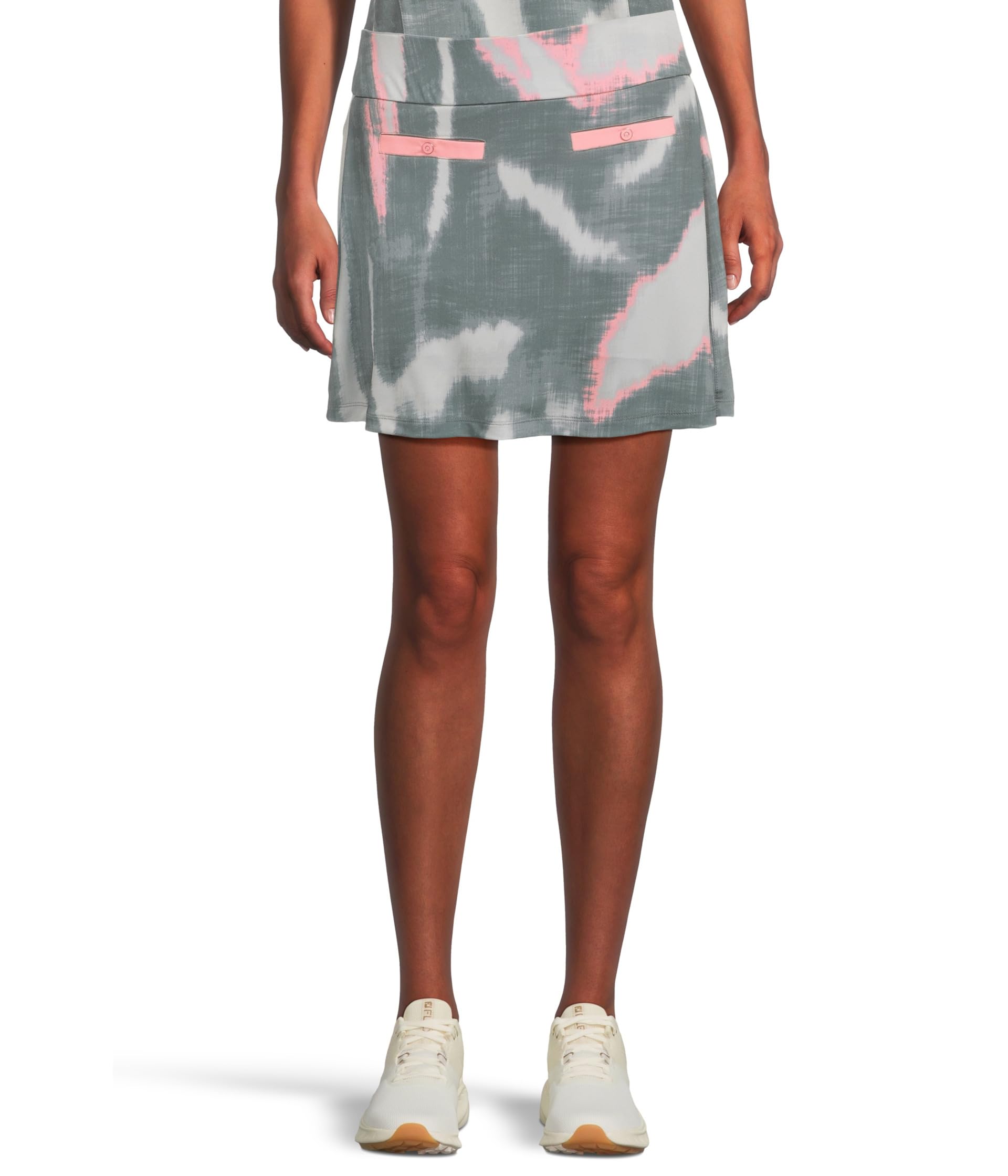 Batik Print 16" Skort