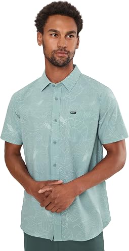 UPF Slub Standard Short Sleeve Woven Shirt