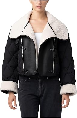 Quilted Sherpa Jacket