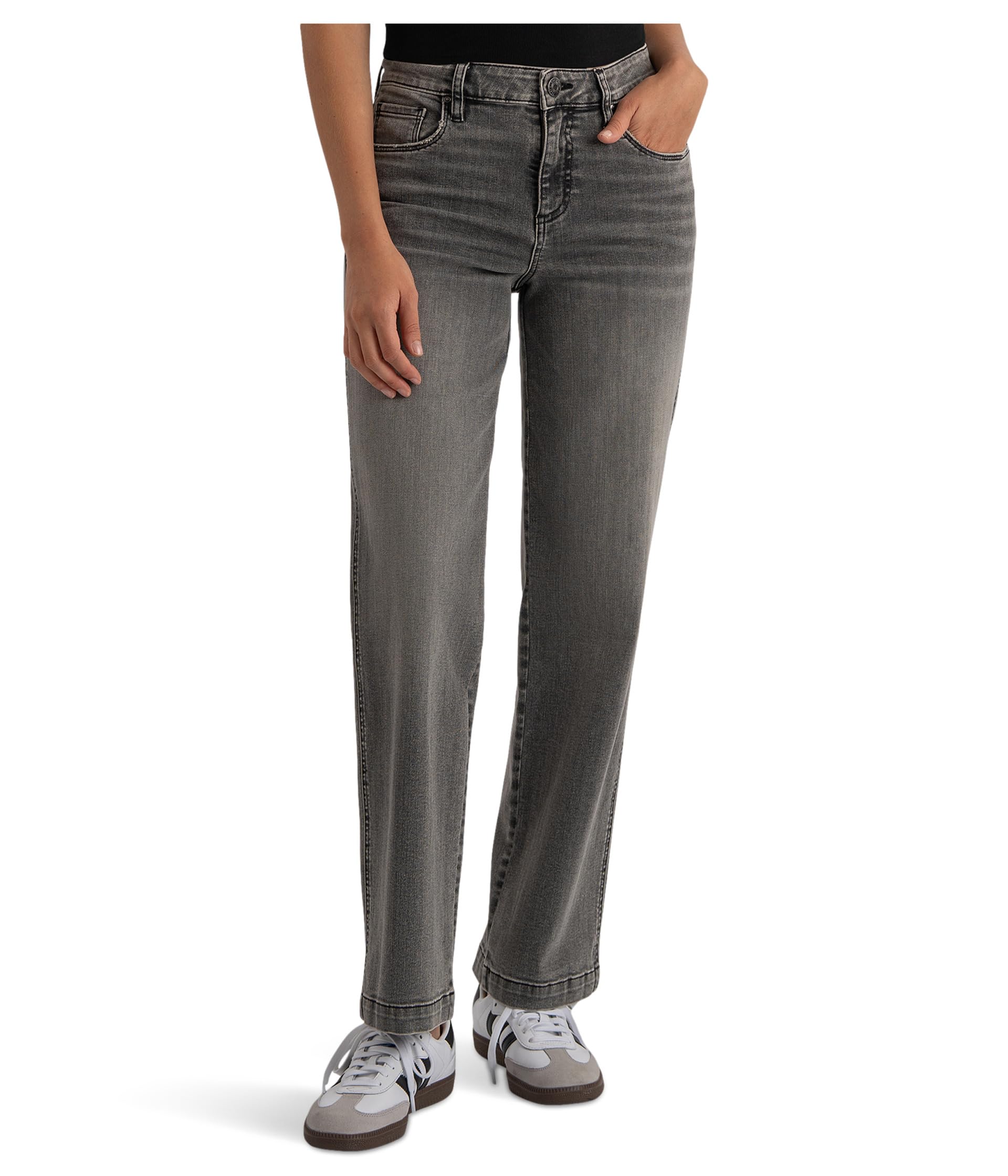 Pattie High-rise-straight Leg-Back Darts 5 Pockets