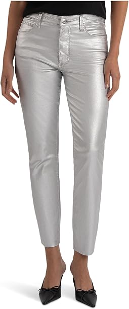 Джинсы KUT from the Kloth Charlize High-rise Fab Ab Cigarette Leg-raw Hem