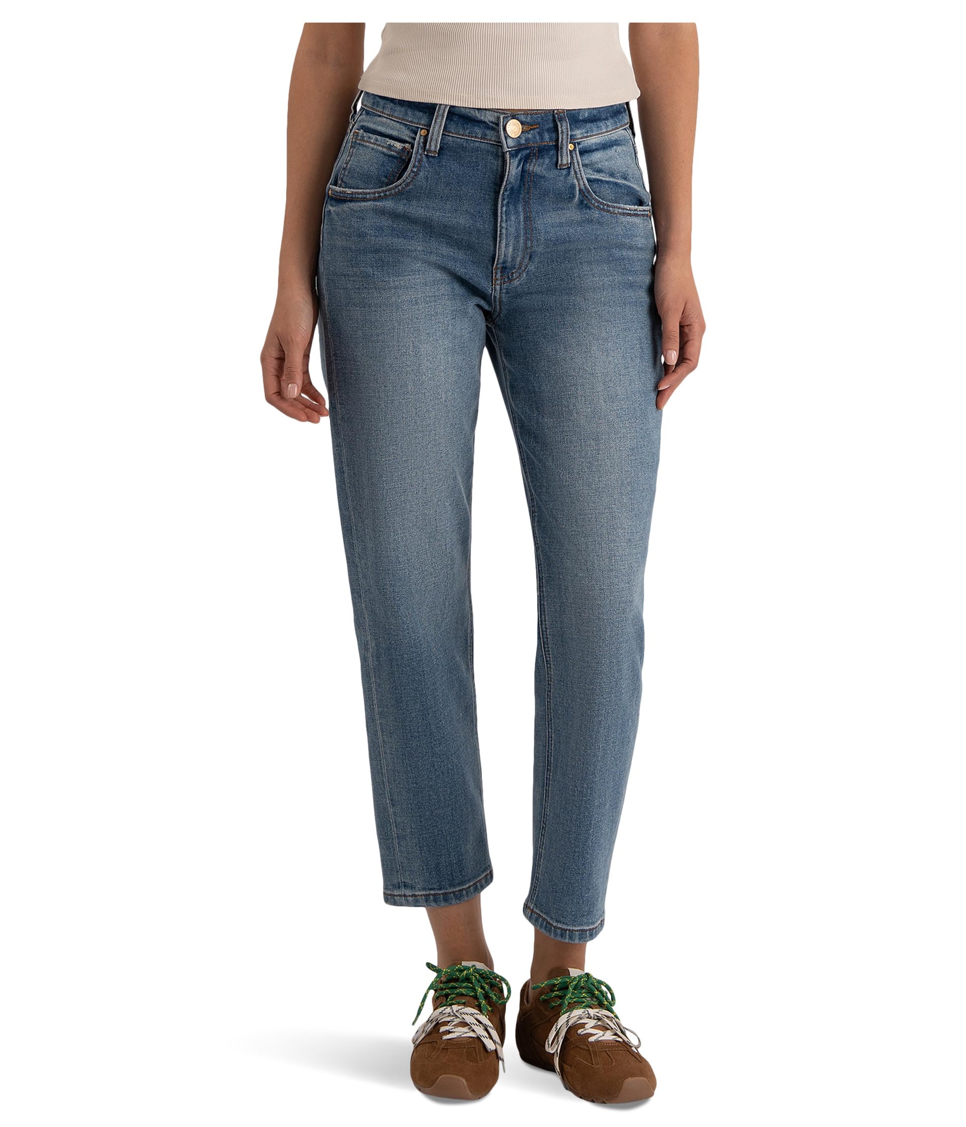Kit High-rise Baggy Ankle Straight Leg