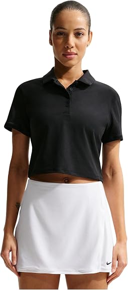 Женское поло Nike Victory Dri-FIT Short Sleeve Cropped