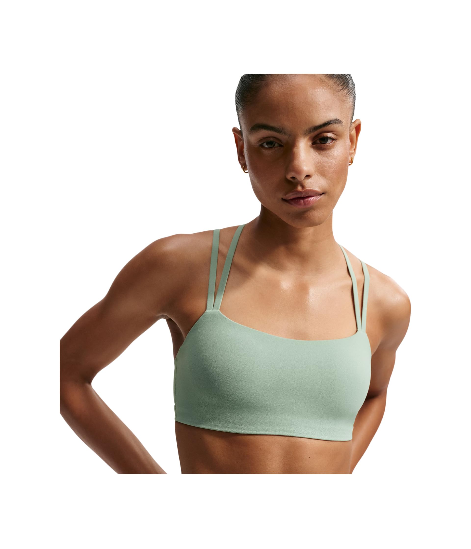 Женский спортивный топ Nike Dri-FIT Zenvy Strappy Light Support Padded