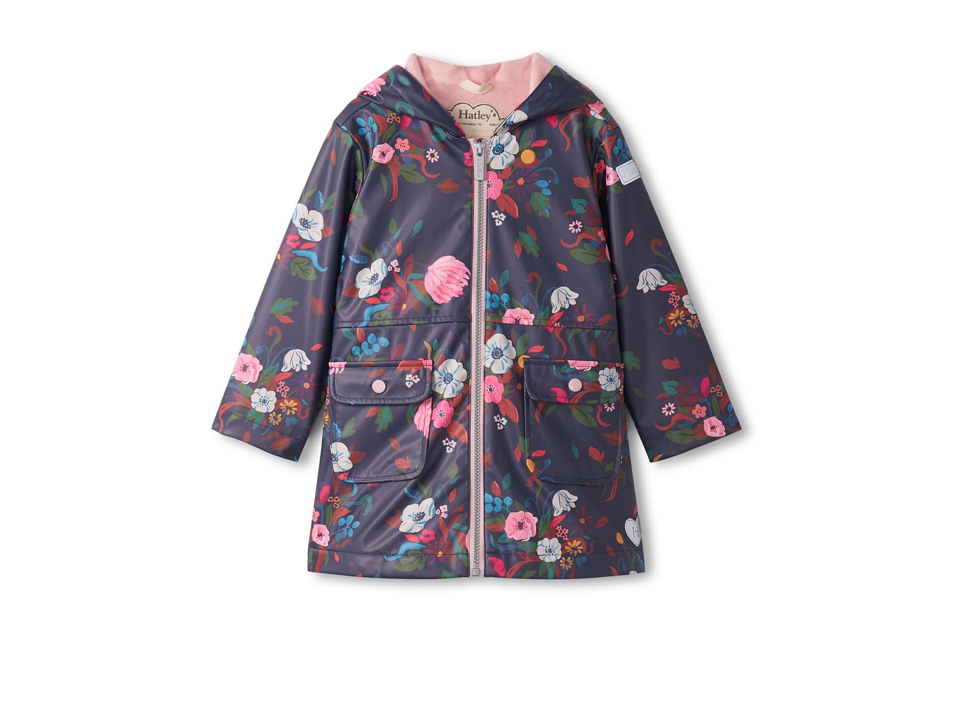 Peplum Rain Jacket (Toddler/Little Kid/Big Kid)