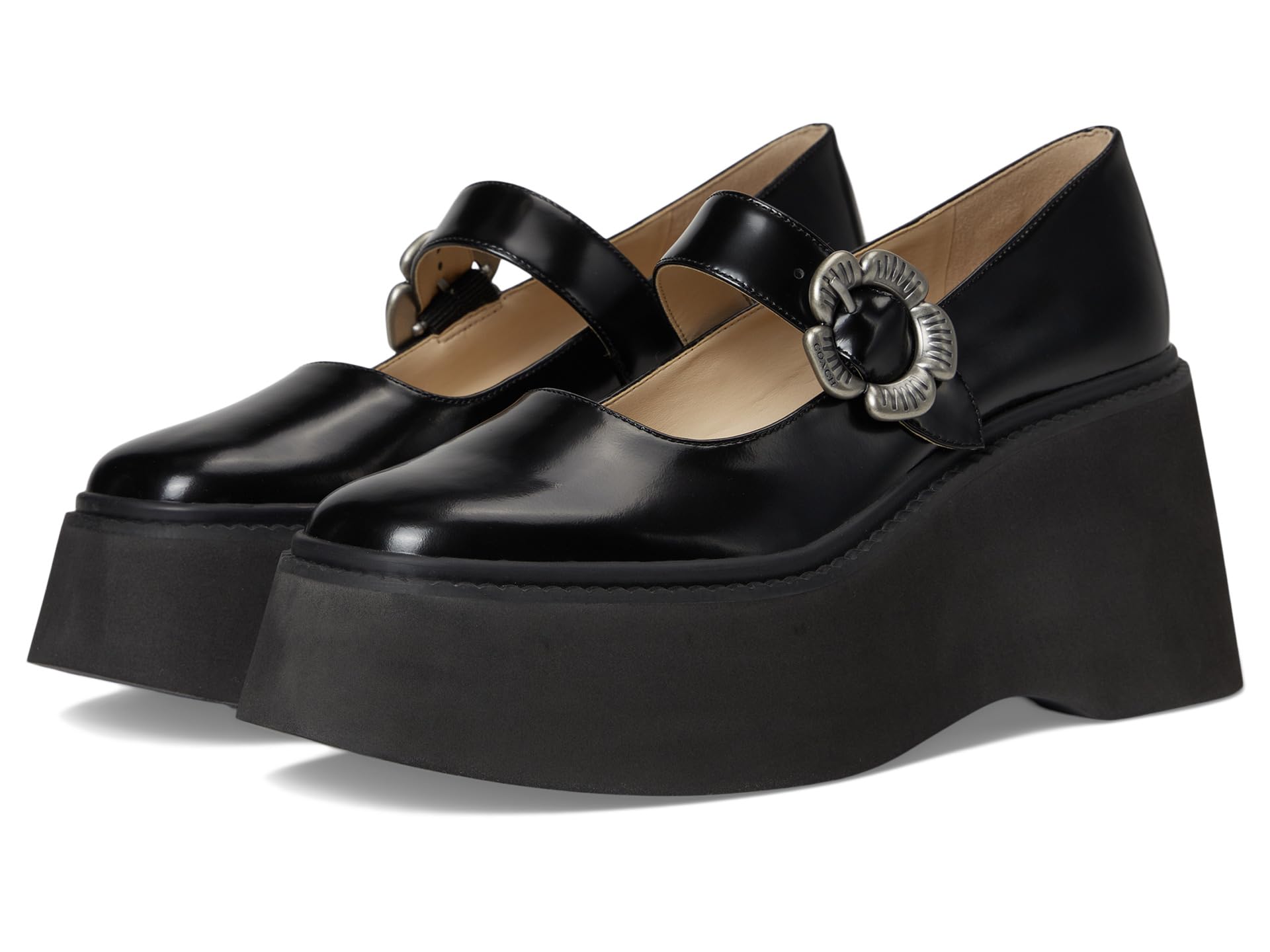 Женские туфли COACH Tea Rose Platform Mary Jane
