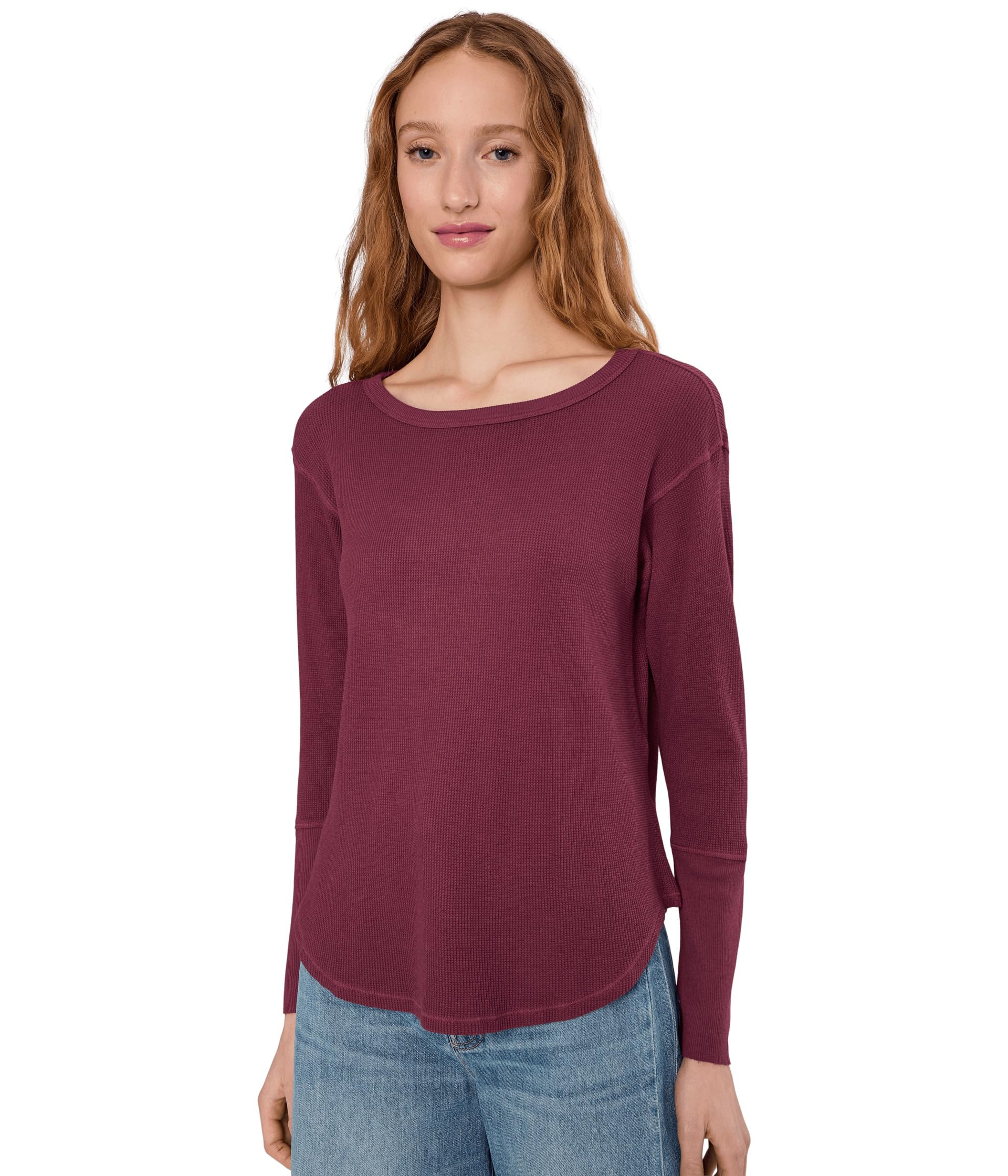 Женский топ Mod-o-doc Long Sleeve Dropped Armhole Oversized