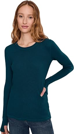 Long Sleeve With Thumbhole, Crewneck Tee