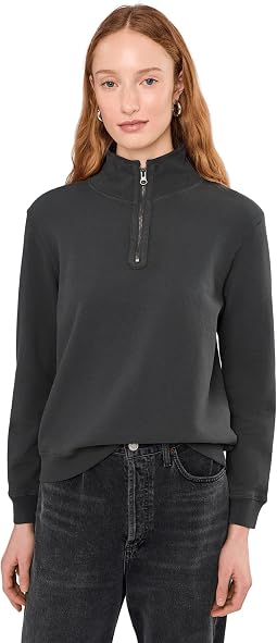 Женский свитшот Mod-o-doc Long Sleeve Half-zip Funnel Neck