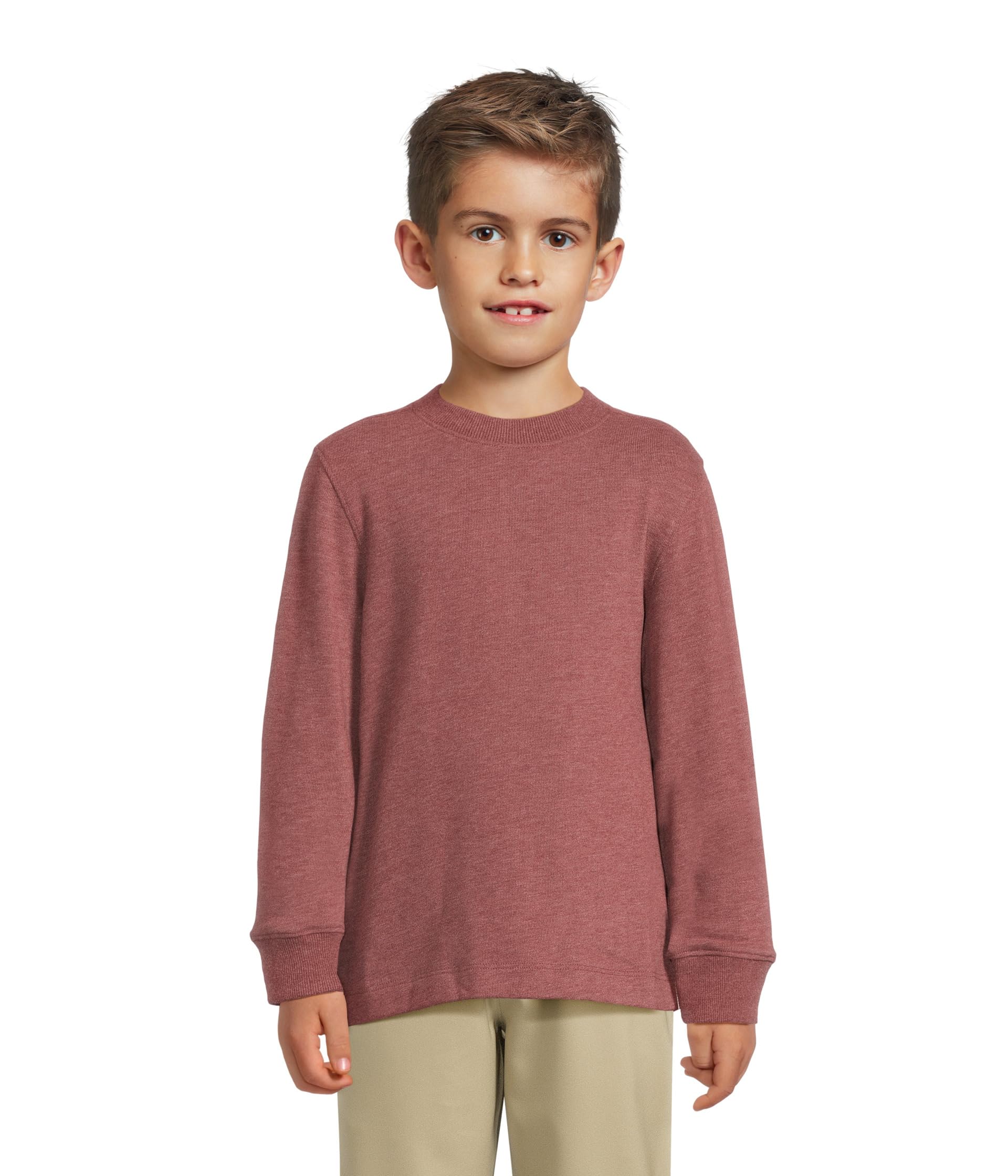 Soft Textured Pullover (Big Kid)