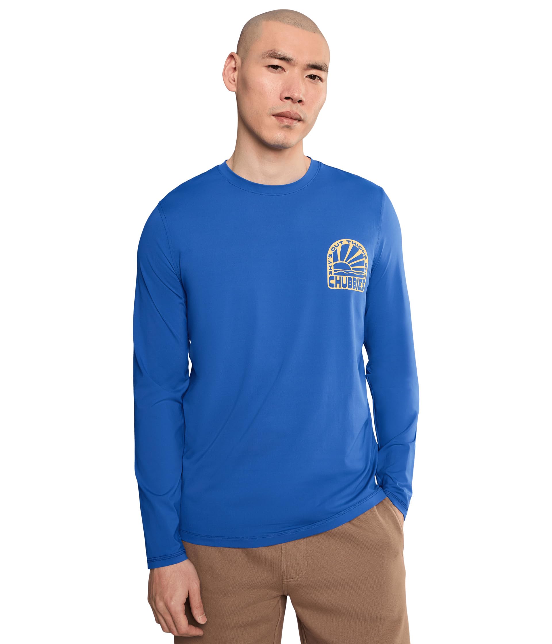 Мужская футболка Chubbies The Sunny Tomorrow (sun Crewneck)