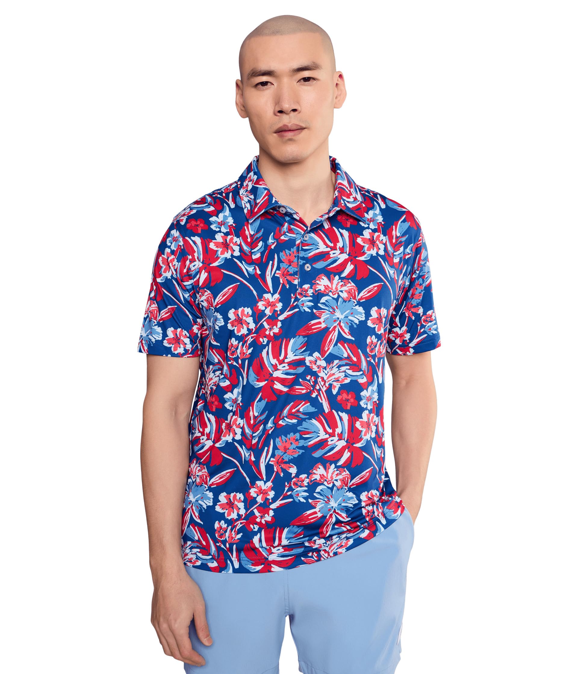 Мужская рубашка Chubbies The Star Spangled Bloom (performance Polo)