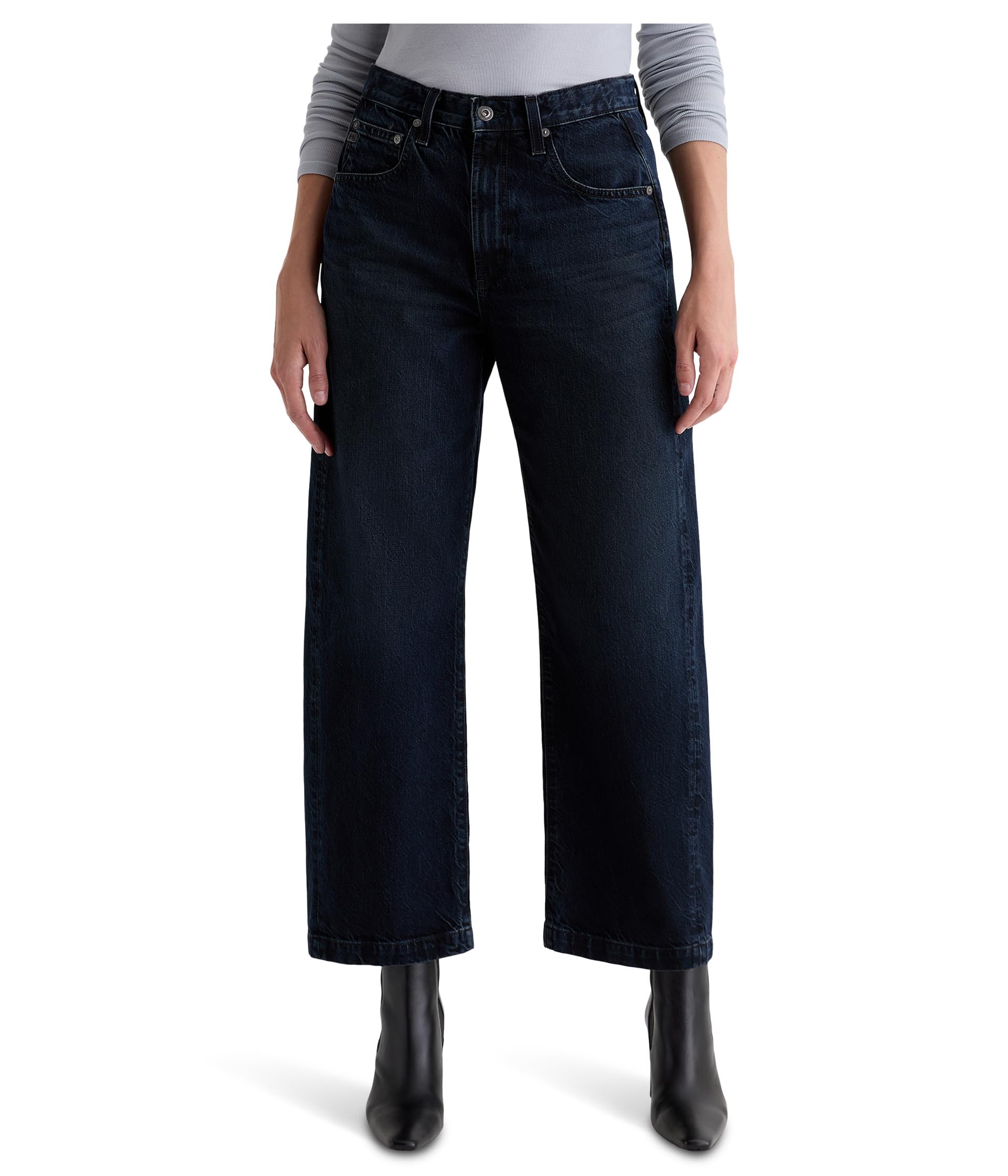 Джинсы AG Jeans Hattie High Rise Barrel In 2 Years Prose