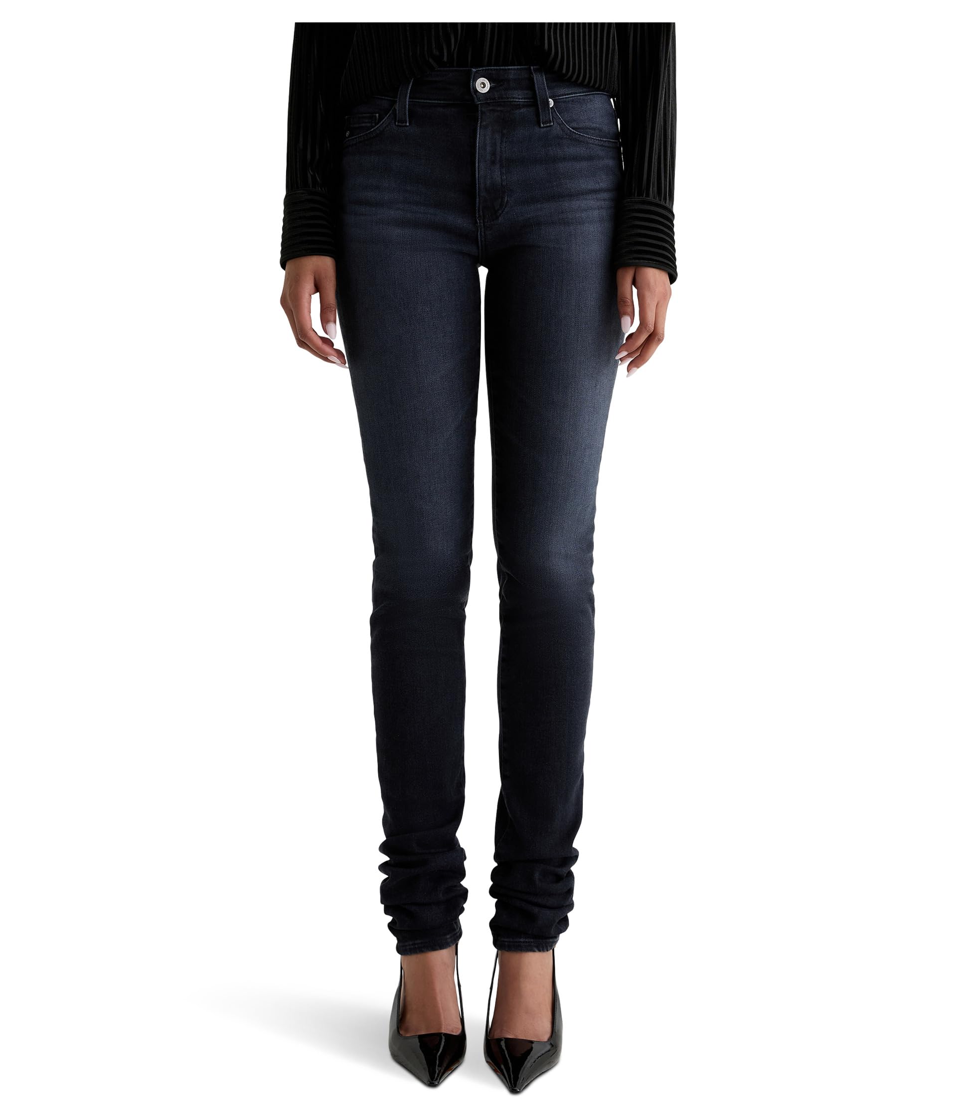 Viola Mid Rise Skinny In Glitch