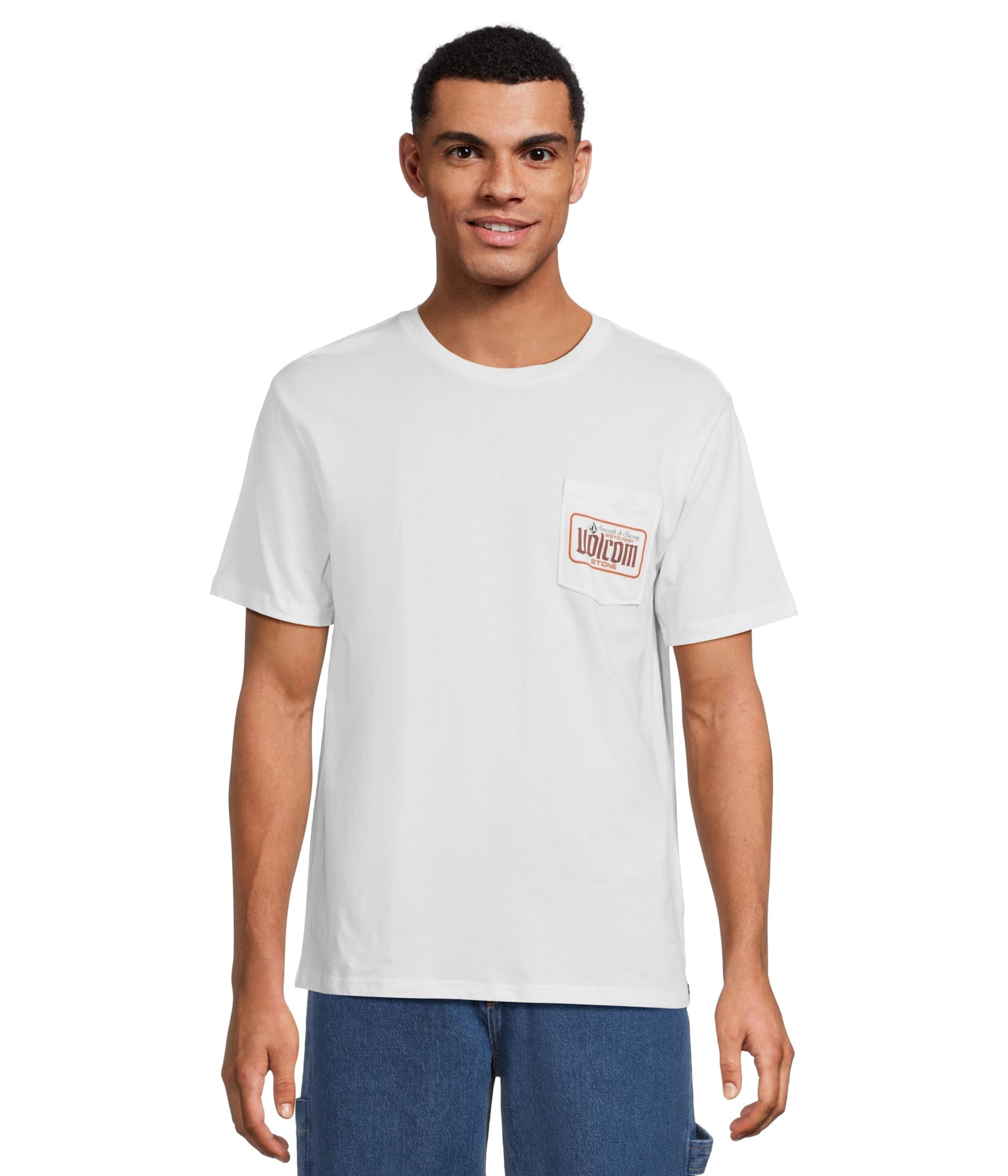 Volcom Single Barrel Pocket Tee Футболка Мужская