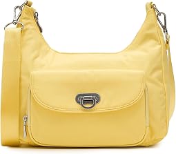 Coastal Flip Lock Half Moon Bag