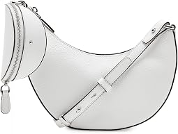 Duo Pebbled Leather Crossbody Bag