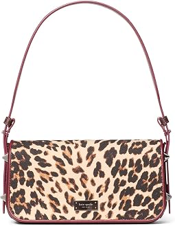 Женская плечевая сумка Liv Downtown Leopard Fabric