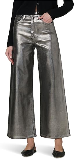 Женские джинсы Joe's Jeans The Mia Wide Leg Ankle Foil