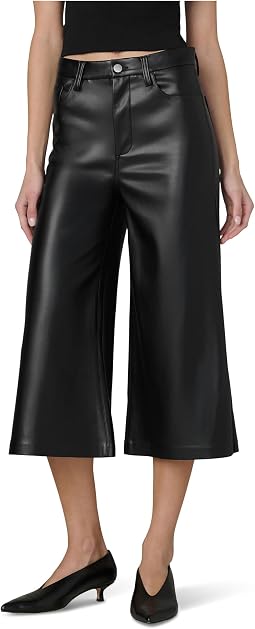 Брюки The Culotte из веганской кожи