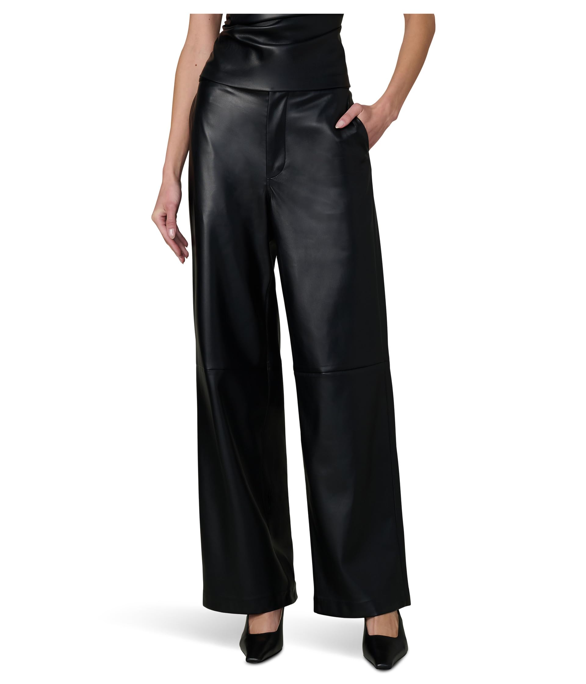 The Vegan Leather Trousers
