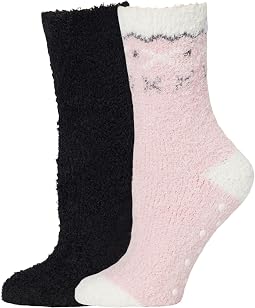 Two Pack Cozy Slipper Socks