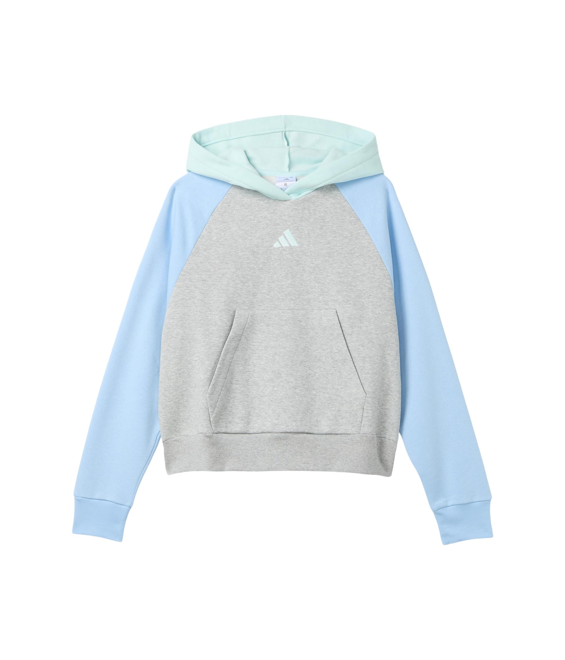 Colorblock Fleece Hooded Pullover (Big Kid)