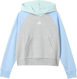 adidas Kids Флисовый худи с капюшоном Colorblock (для детей)