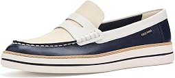 Midnight/Alabaster Leather