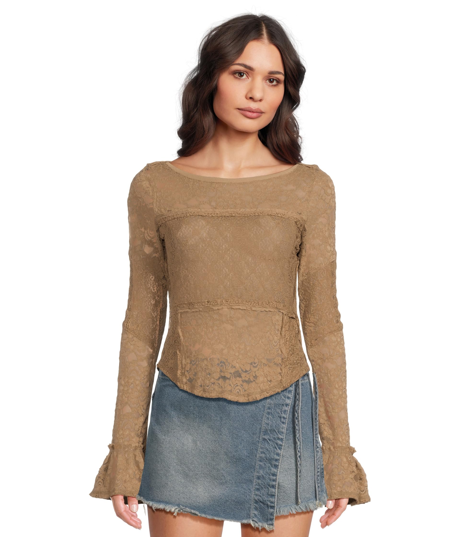 Lace Layering Long Sleeve