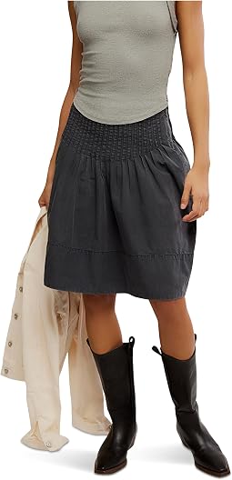 Peyton Pintuck Midi Skirt