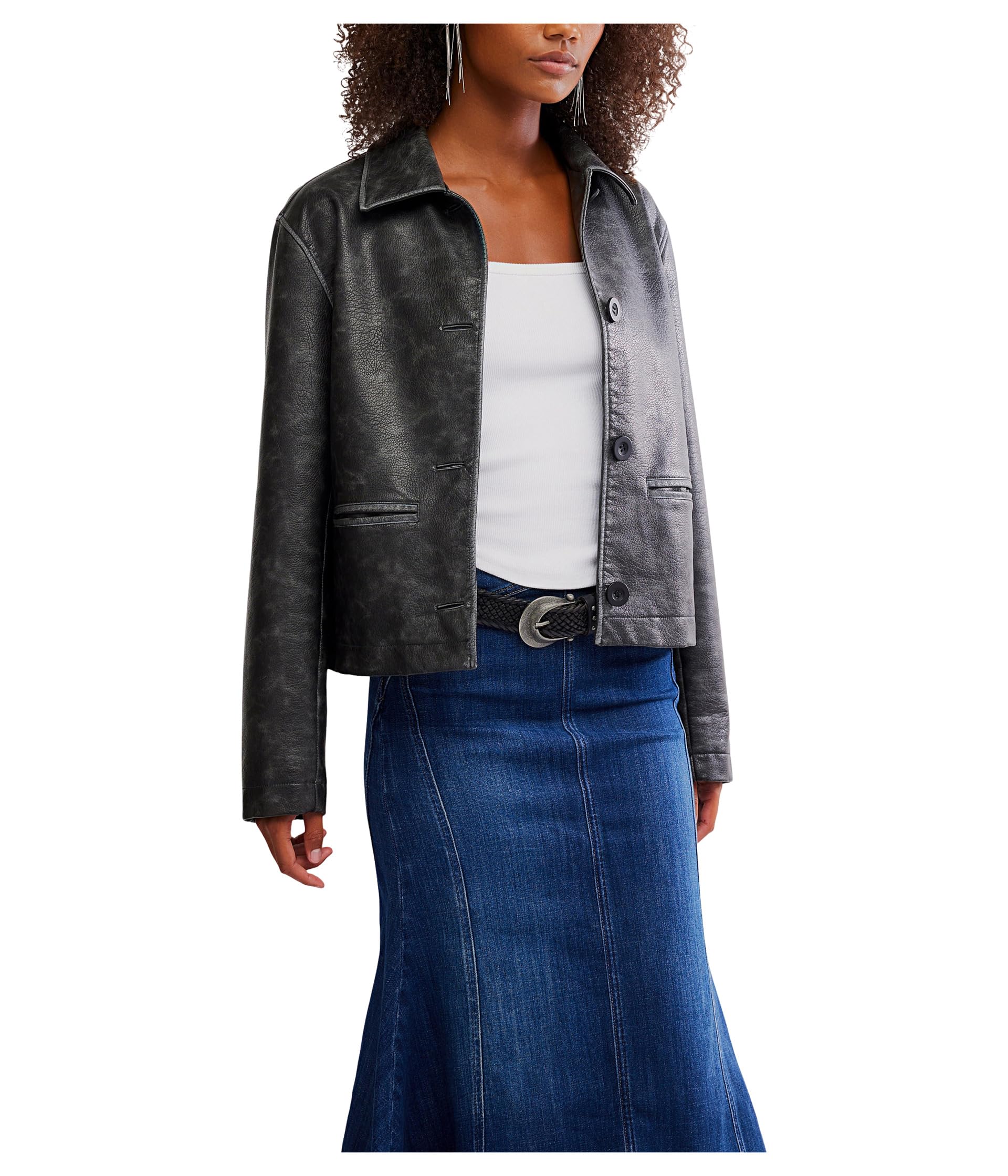 Hera Vegan Leather Jacket