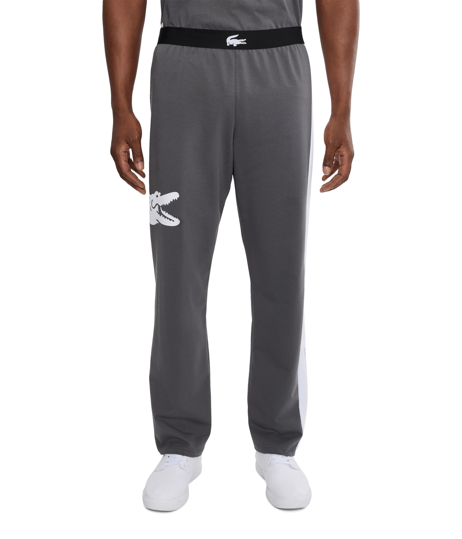 Printed Fleece Loungewear Pants