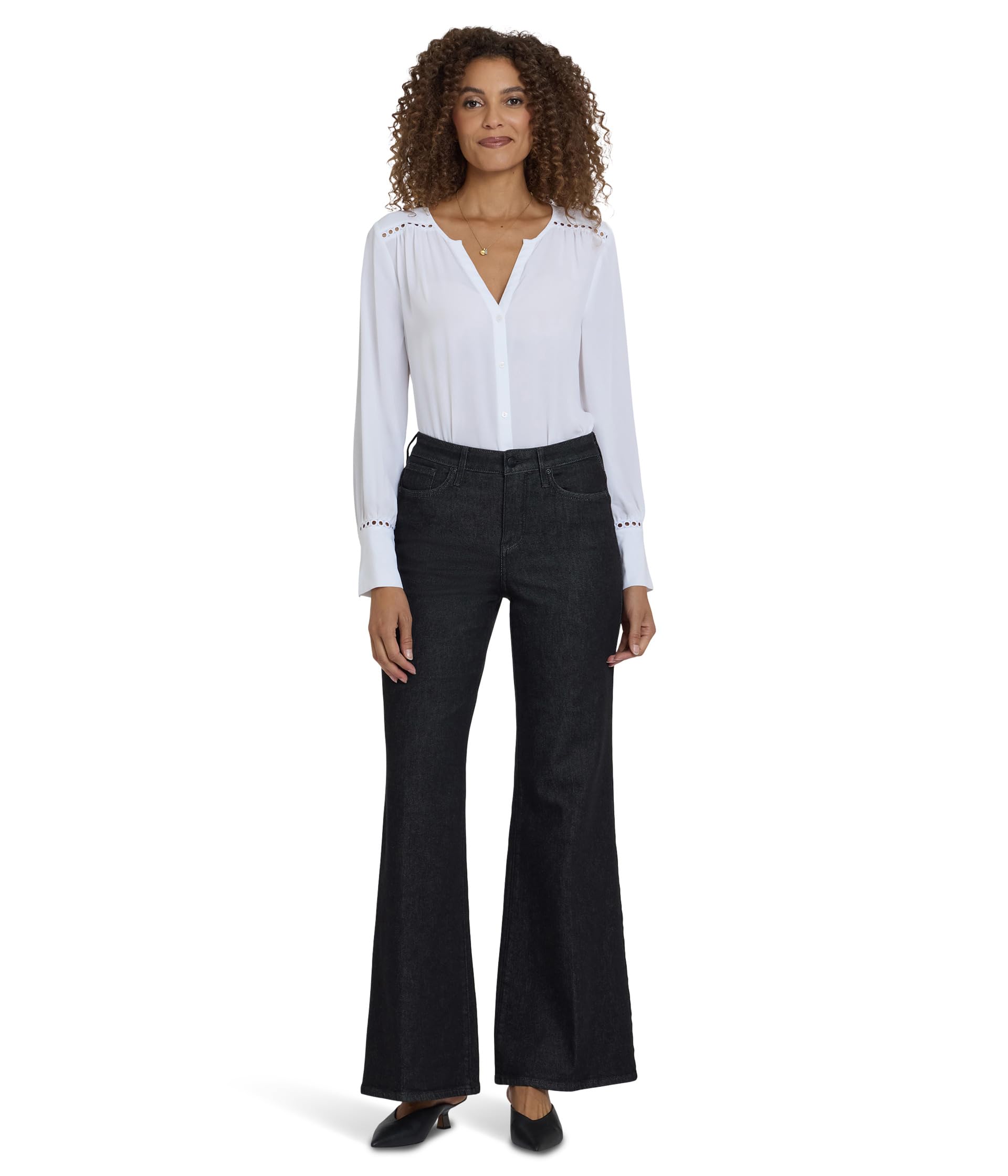 High-rise Mia Palazzo Jeans