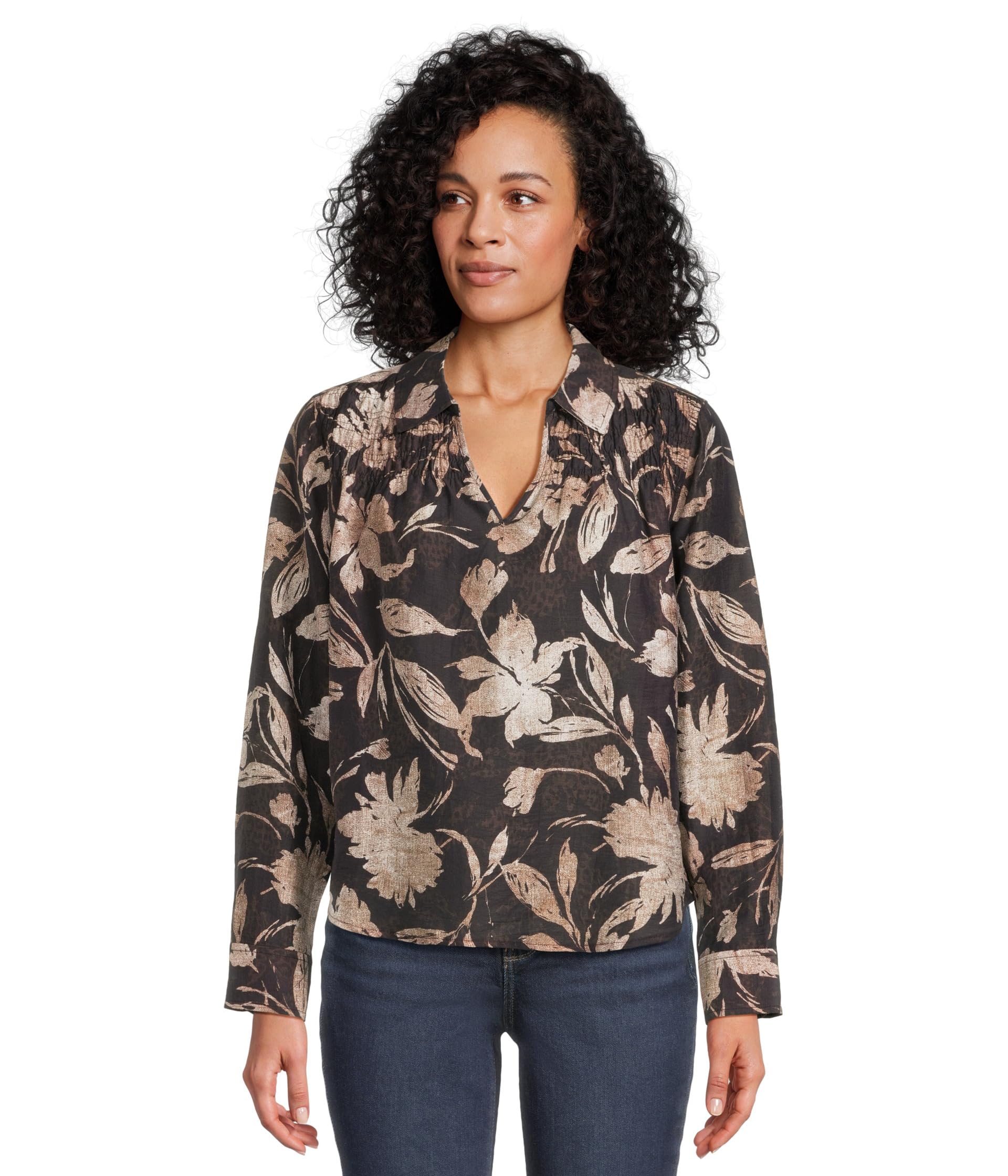 Женский топ Bloom Beauty Long Sleeve Popover