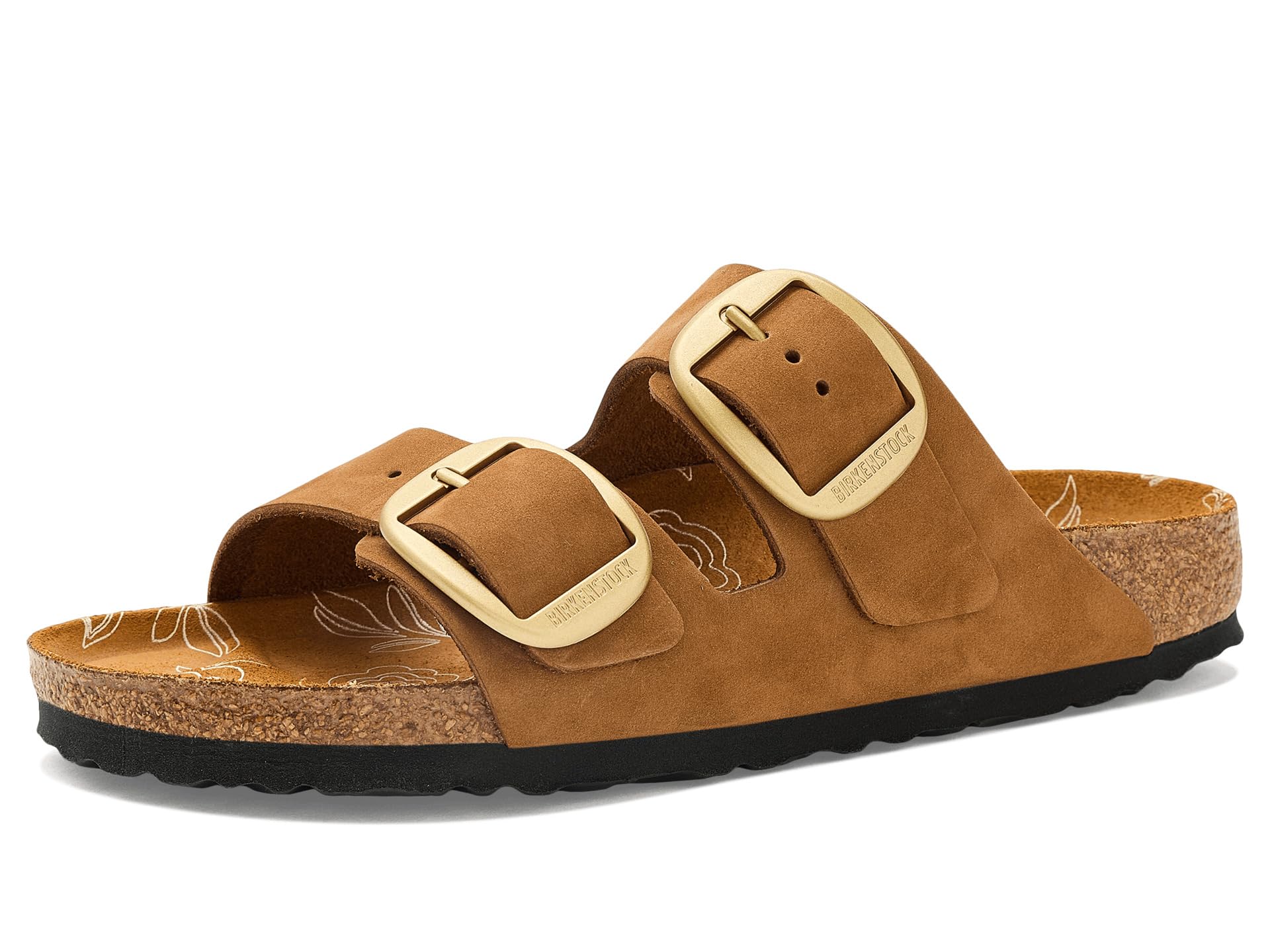 Arizona Big Buckle Printed Footbed - Nubuck