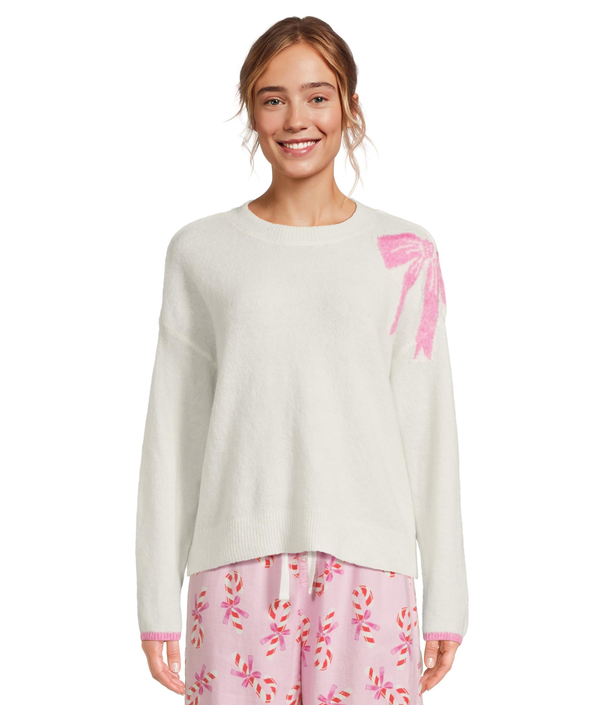 Sweet Bow Sweater Knit Crew