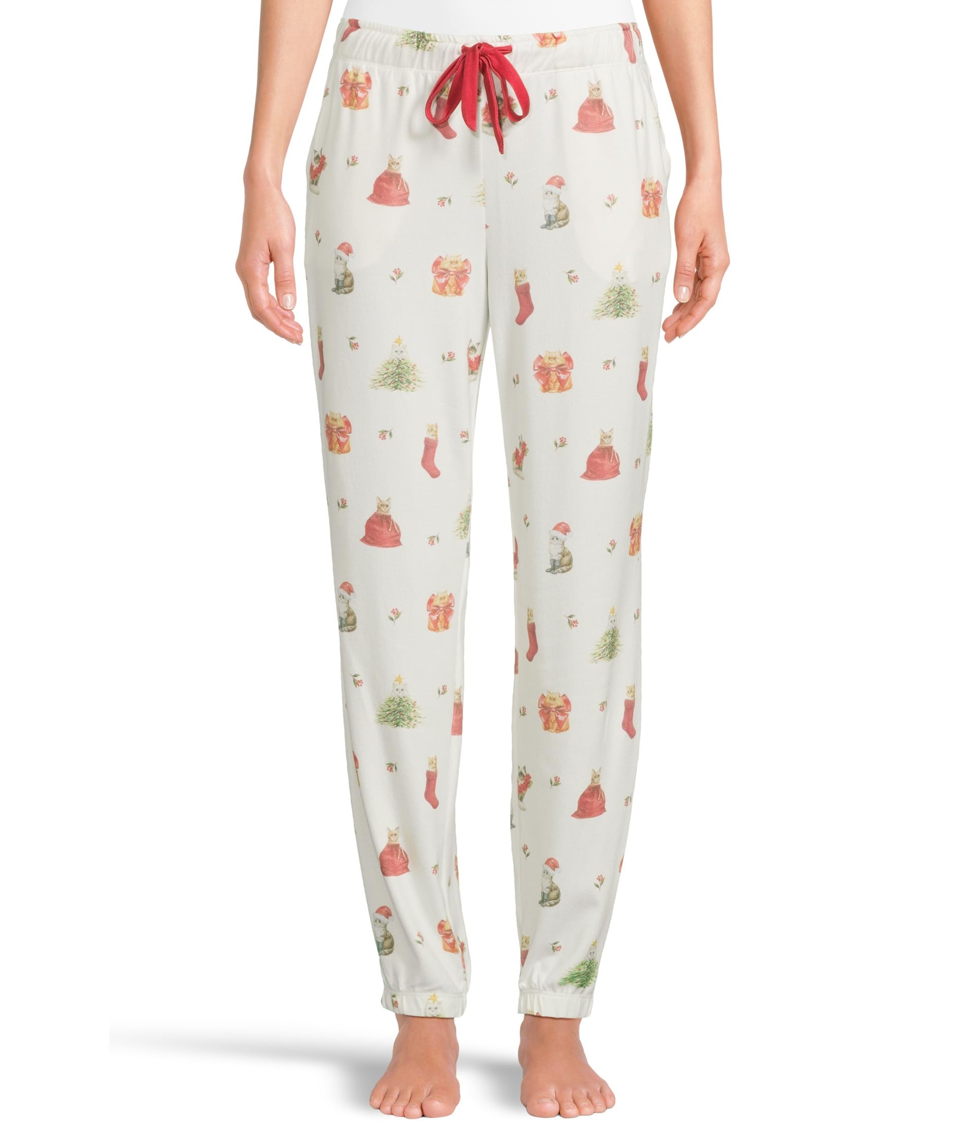 Женские брюки Feline Festive Banded Pj