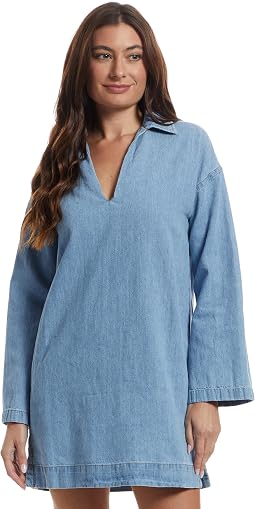 Linen Denim Sail Away Dress