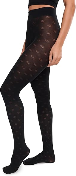 Хлопковые колготки Wolford Daisy