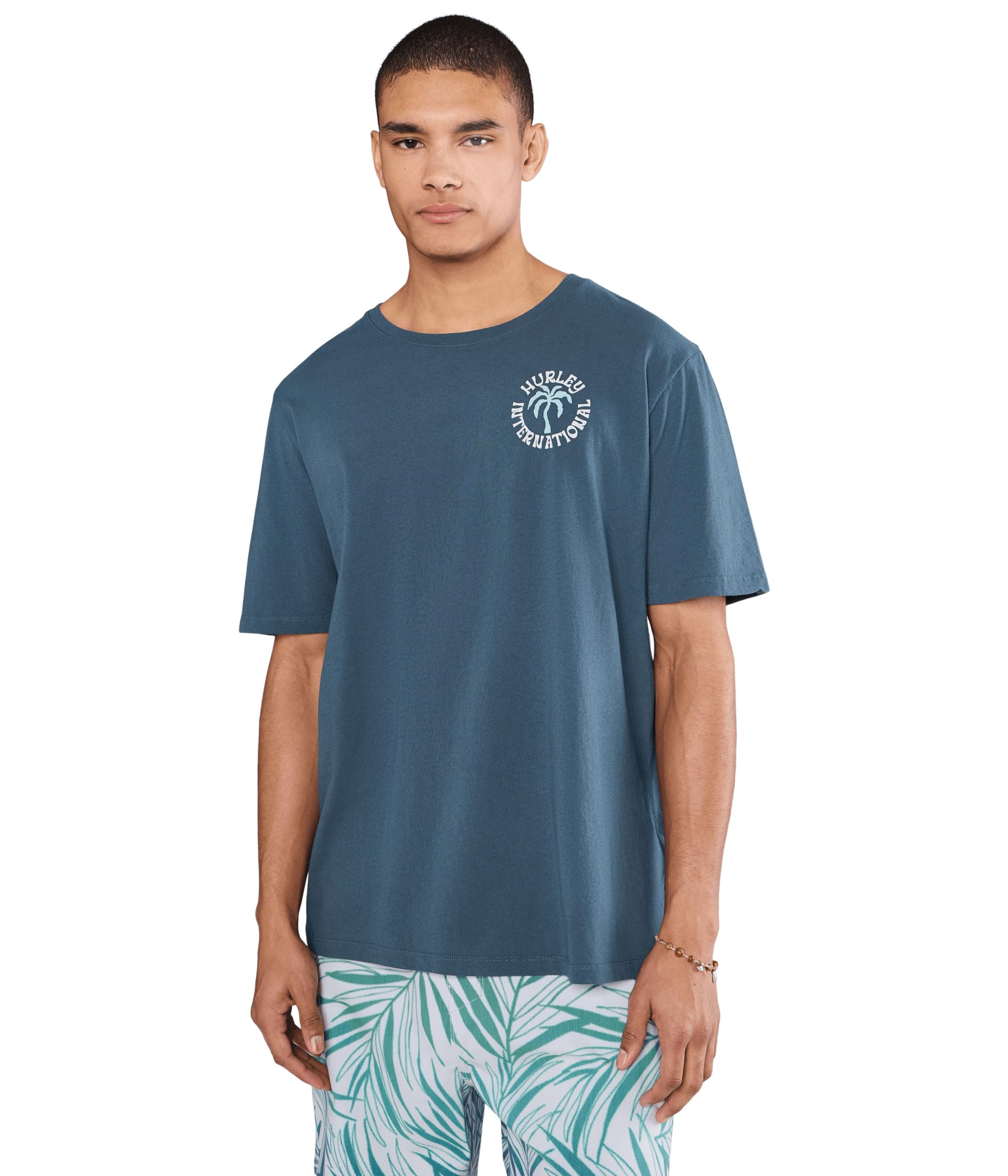 Hurley футболка Palm с коротким рукавом