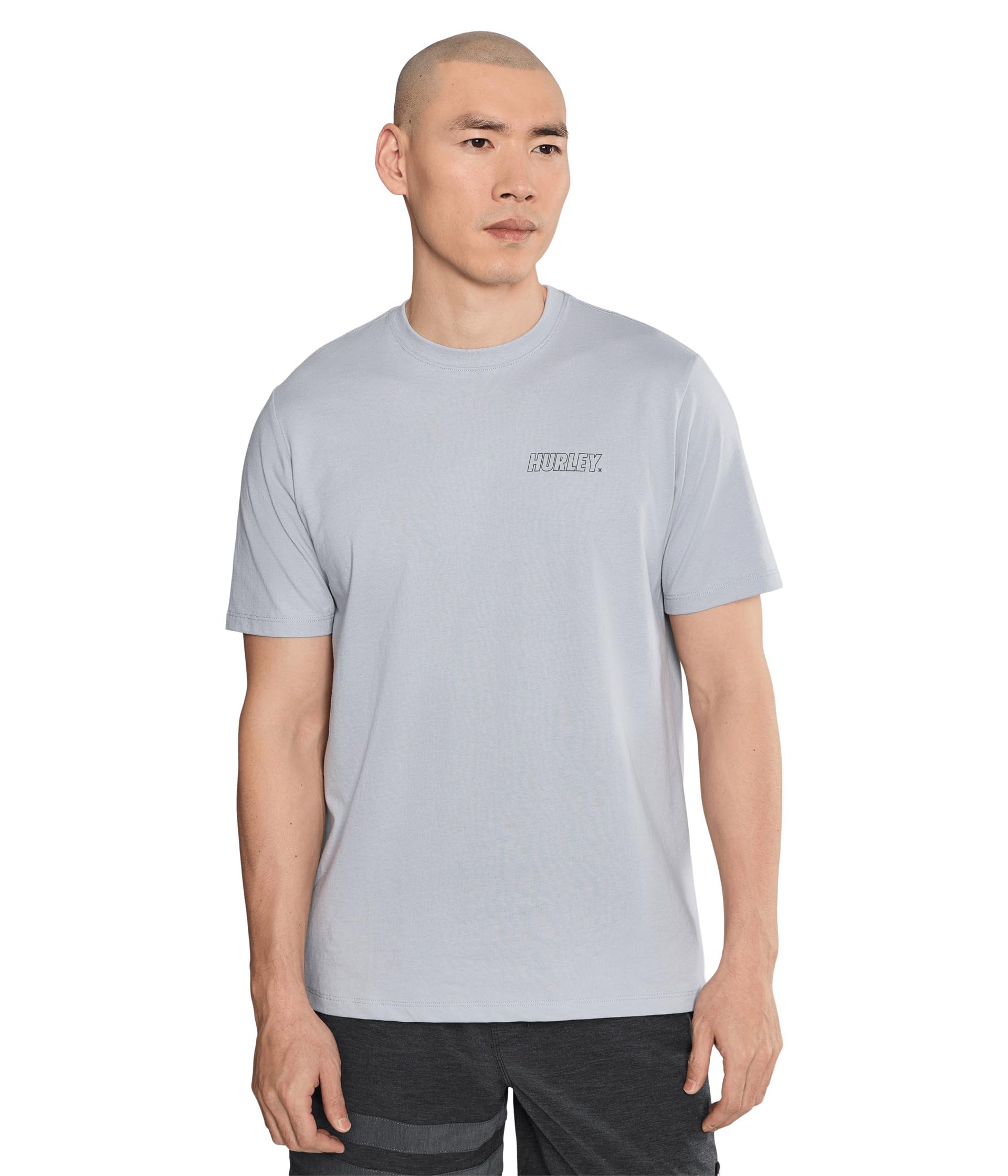 Мужская футболка Hurley H2o Dri Fastlane Lined Short Sleeve