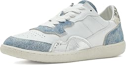 White Nappa/Jeans Velour