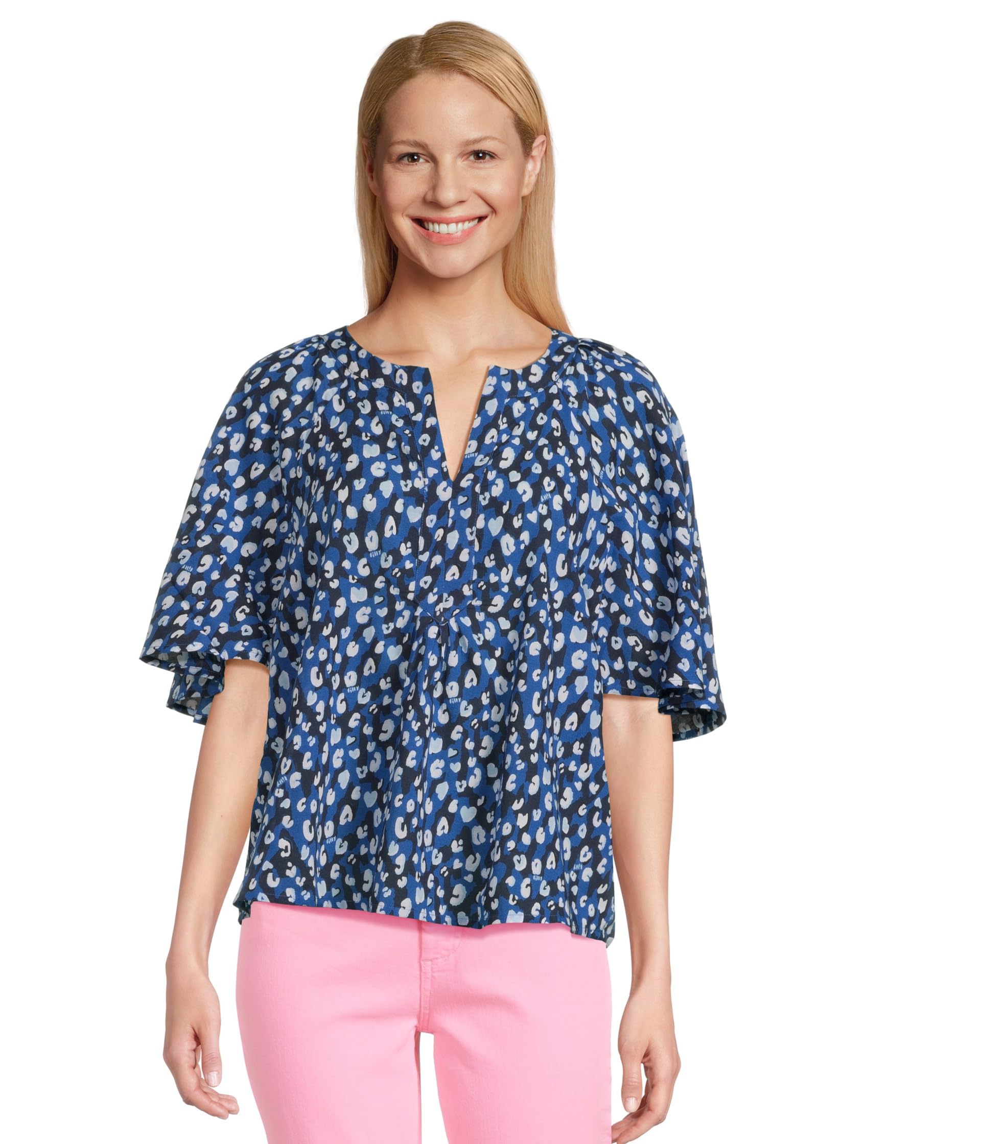 Женский топ Lilly Pulitzer Wilmer Short Sleeve