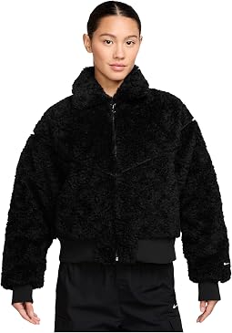 Sportswear Essential Fur Bomber Jacket