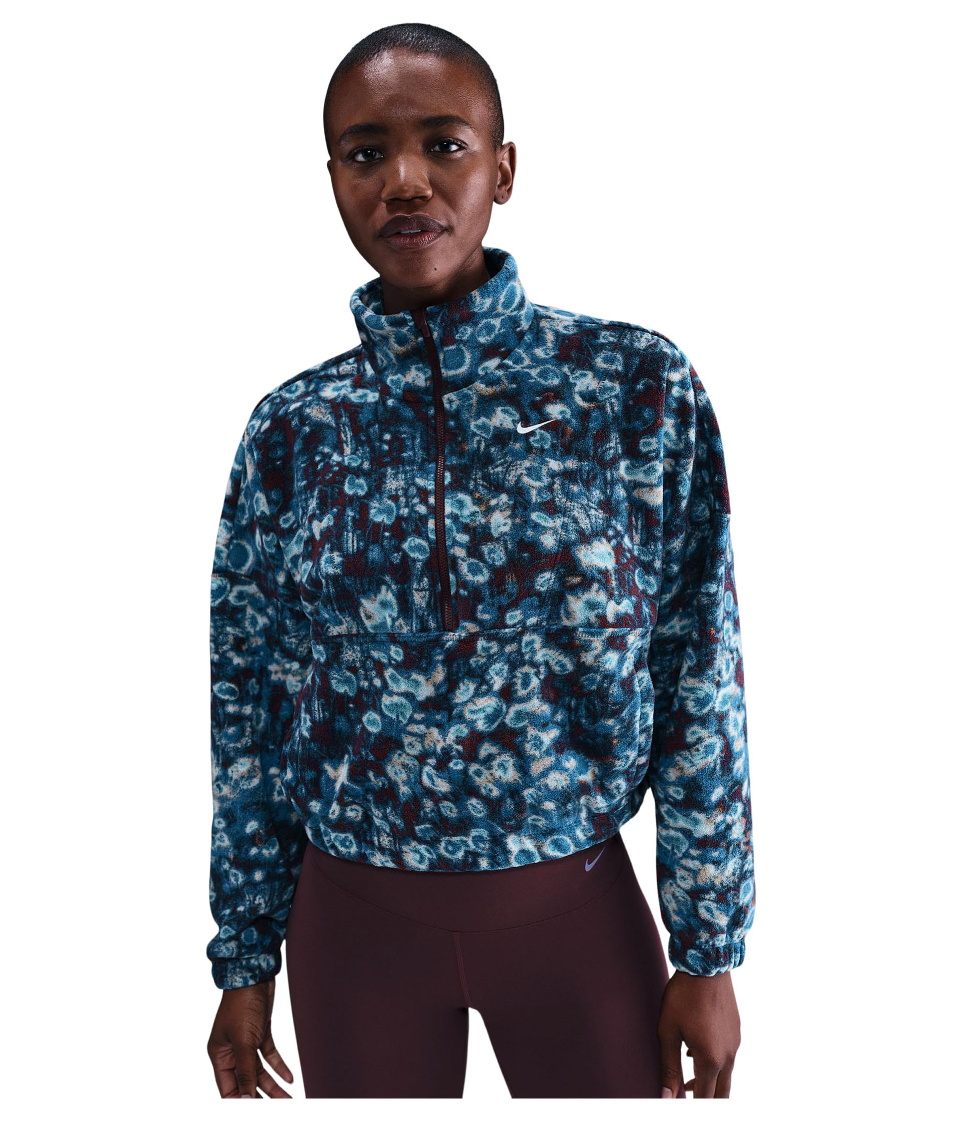 One Therma-FIT Oversized Half-Zip Fleece Top