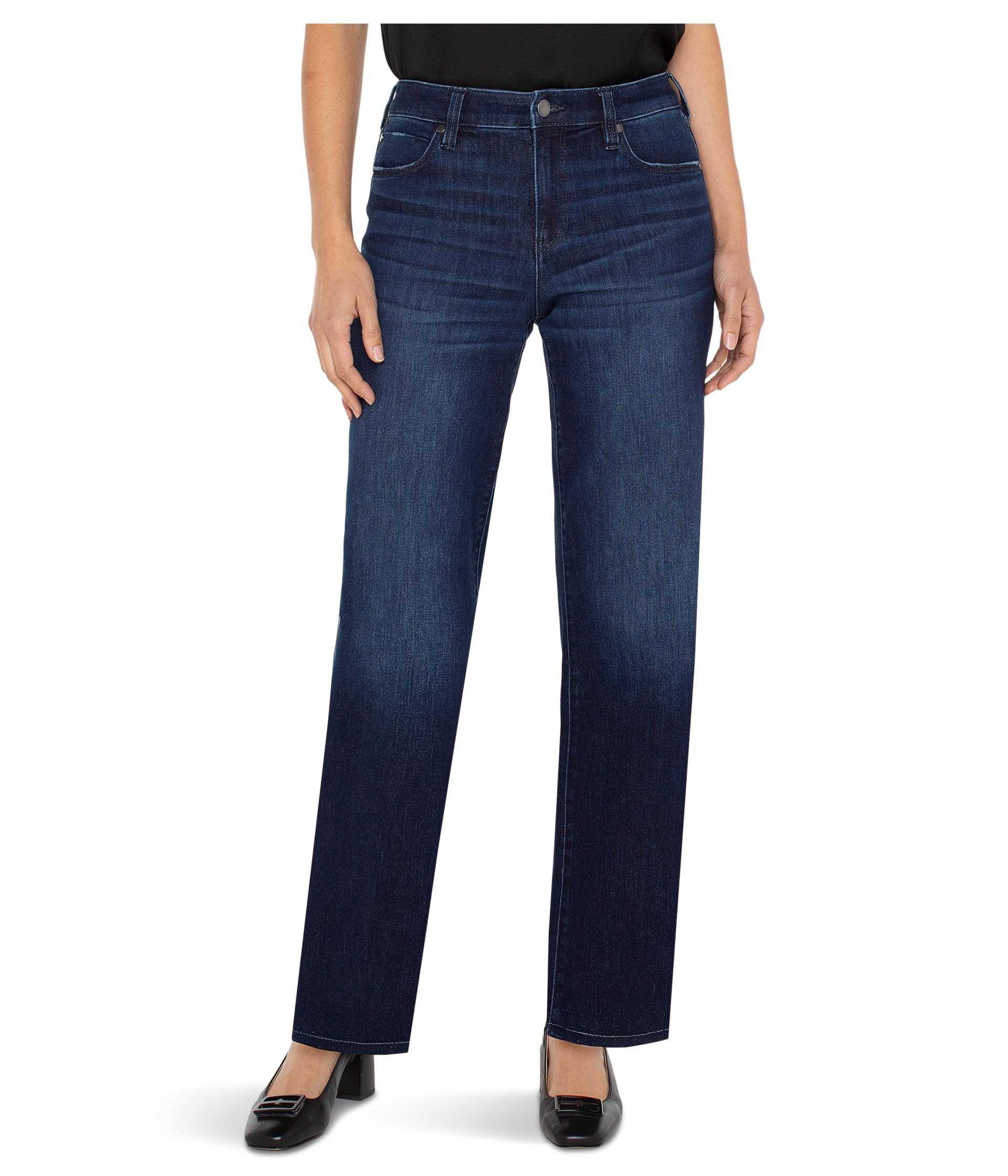 Kennedy Mid-Rise Straight Leg Jeans 32'' Inseam