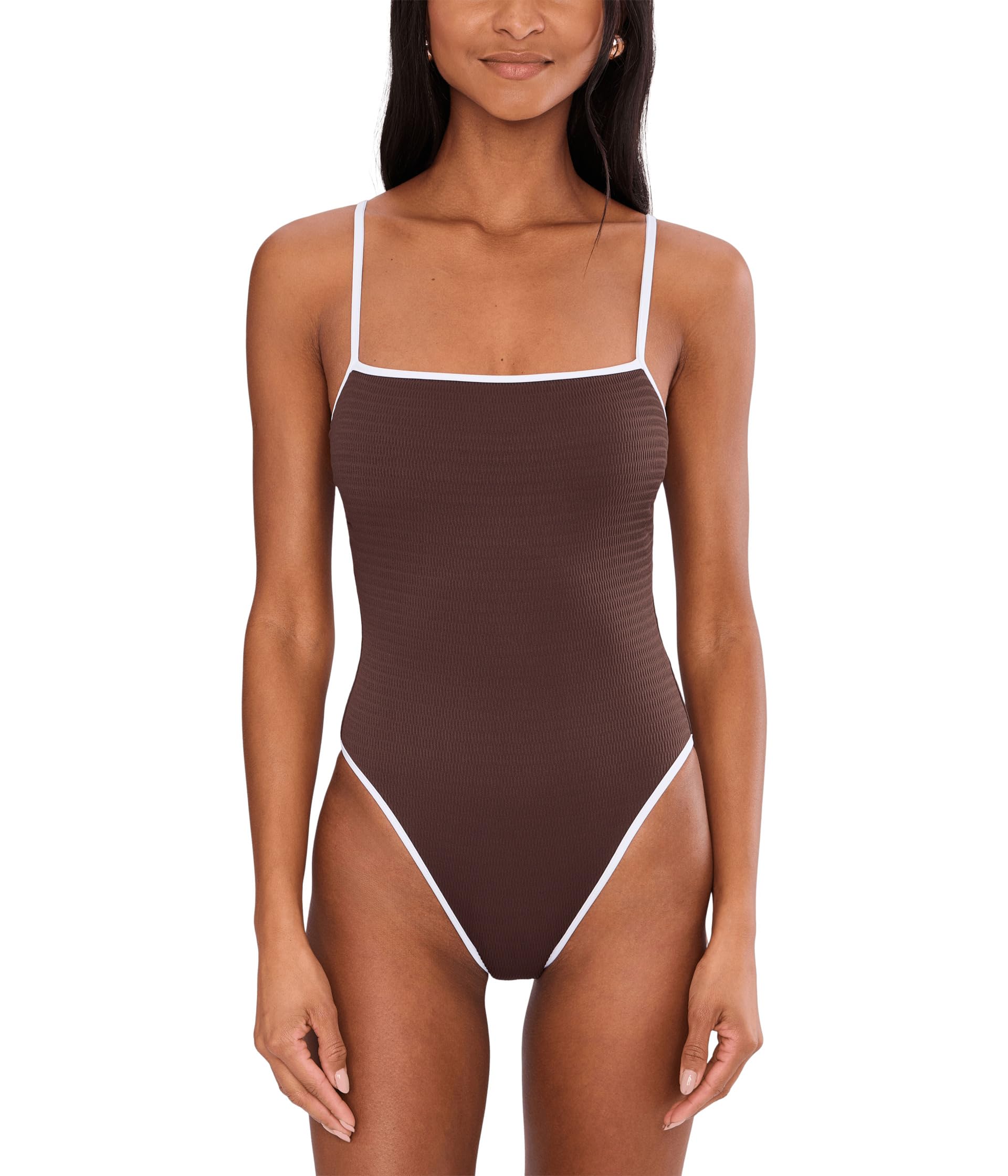 Слитный купальник Beach Bound Square Neck