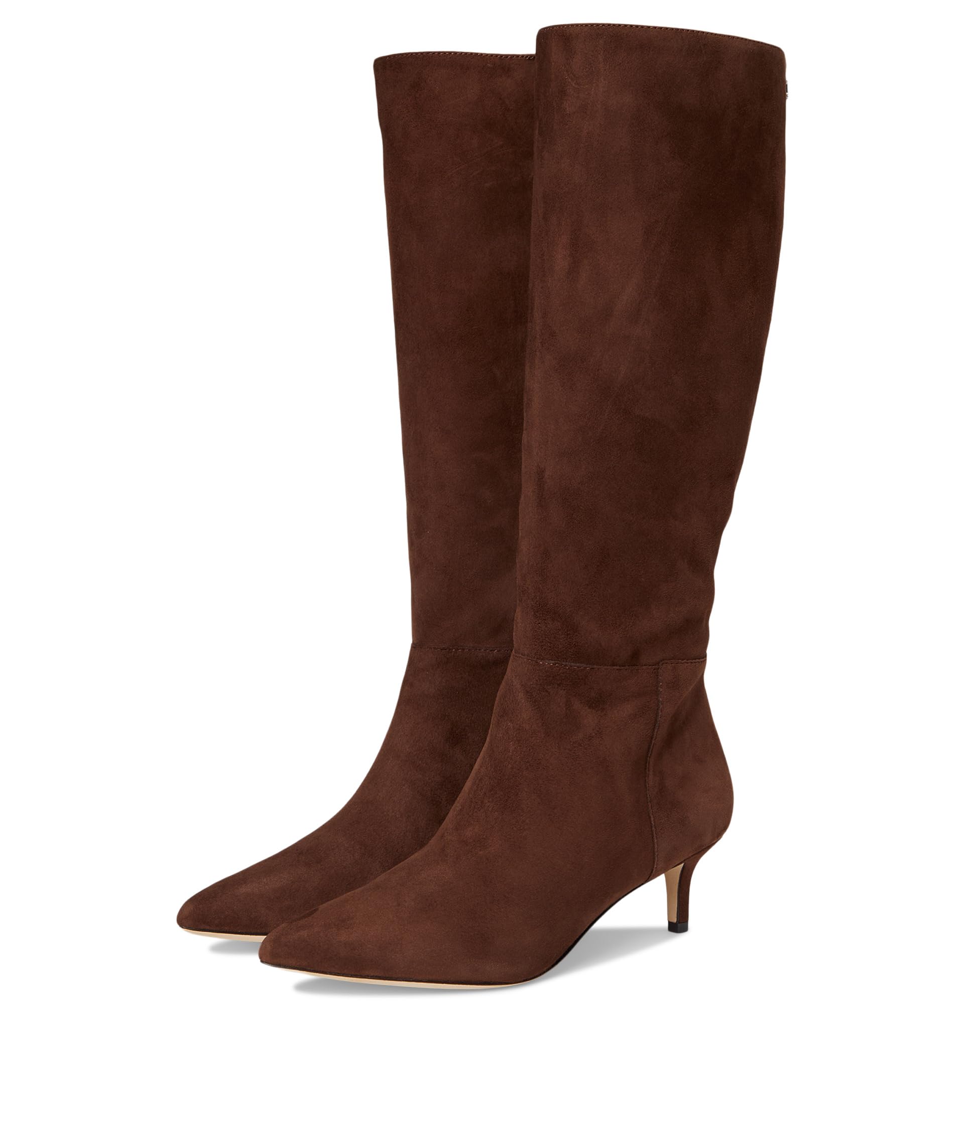 McKay Suede Tall Boots Heel